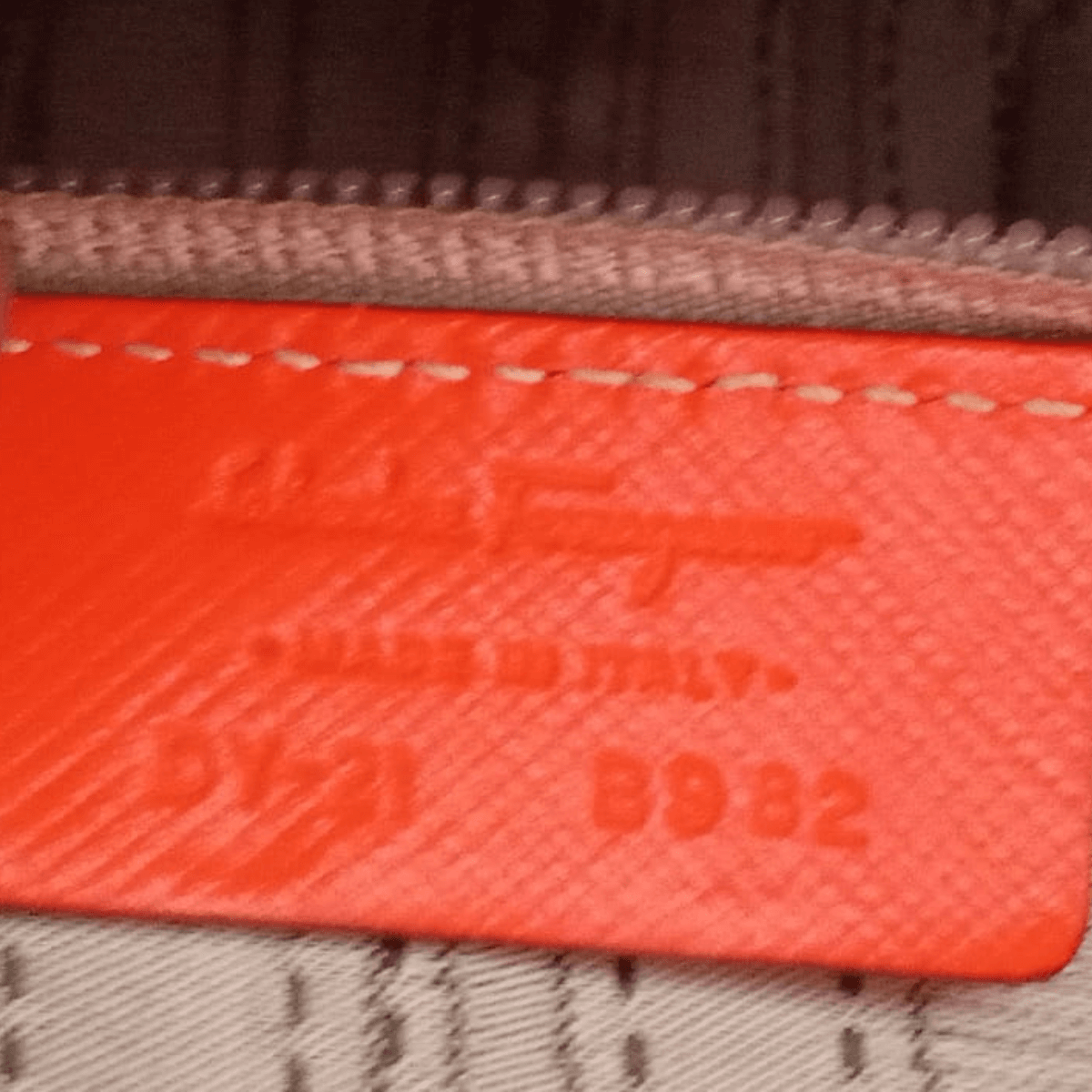 Batik Leather Tote Bag